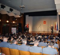 Przemówienie Komendanta Miejskiego Policji w Łodzi