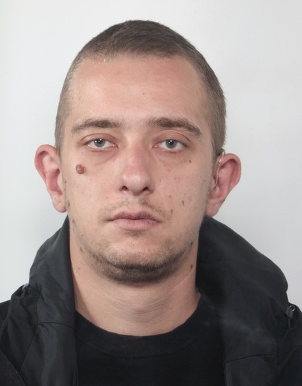 Poszukiwany listem gończym Damian Baldak