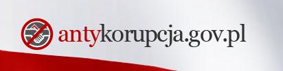 Baner z napisem antykorupcja.gov.pl
