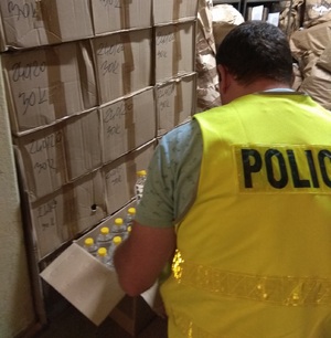 zabezpieczony nielegalny alkohol