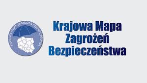 Plakat z nazwą Krajowa mapa zagrożeń bezpieczeństwa