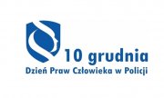 Plakat &quot;Dzień Praw Człowieka w Policji&quot;