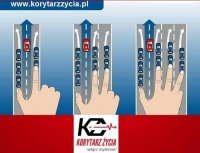 Grafika ilustrująca sposób tworzenia korytarza życia.