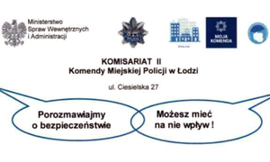 Komendant II Komisariatu Policji KMP w Łodzi zaprasza na debatę społeczną w dniu 26 listopada 2024 roku