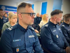 Pełniący obowiązki Zastępca Komendanta Miejskiego Policji w Łodzi do spraw logistyki.