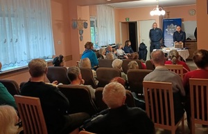 Debata z mieszkańcami osiedla Złotno.