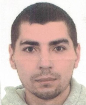 Poszukiwany listem gończym mężczyzna.