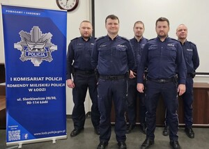 Wspólne zdjęcie dzielnicowych ze Śródmieścia.