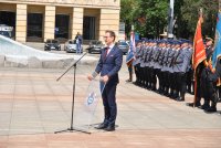 Przemawia Waldemar Buda Wiceminister Sekretarz Stanu Ministerstwa Inwestycji i Rozwoju.